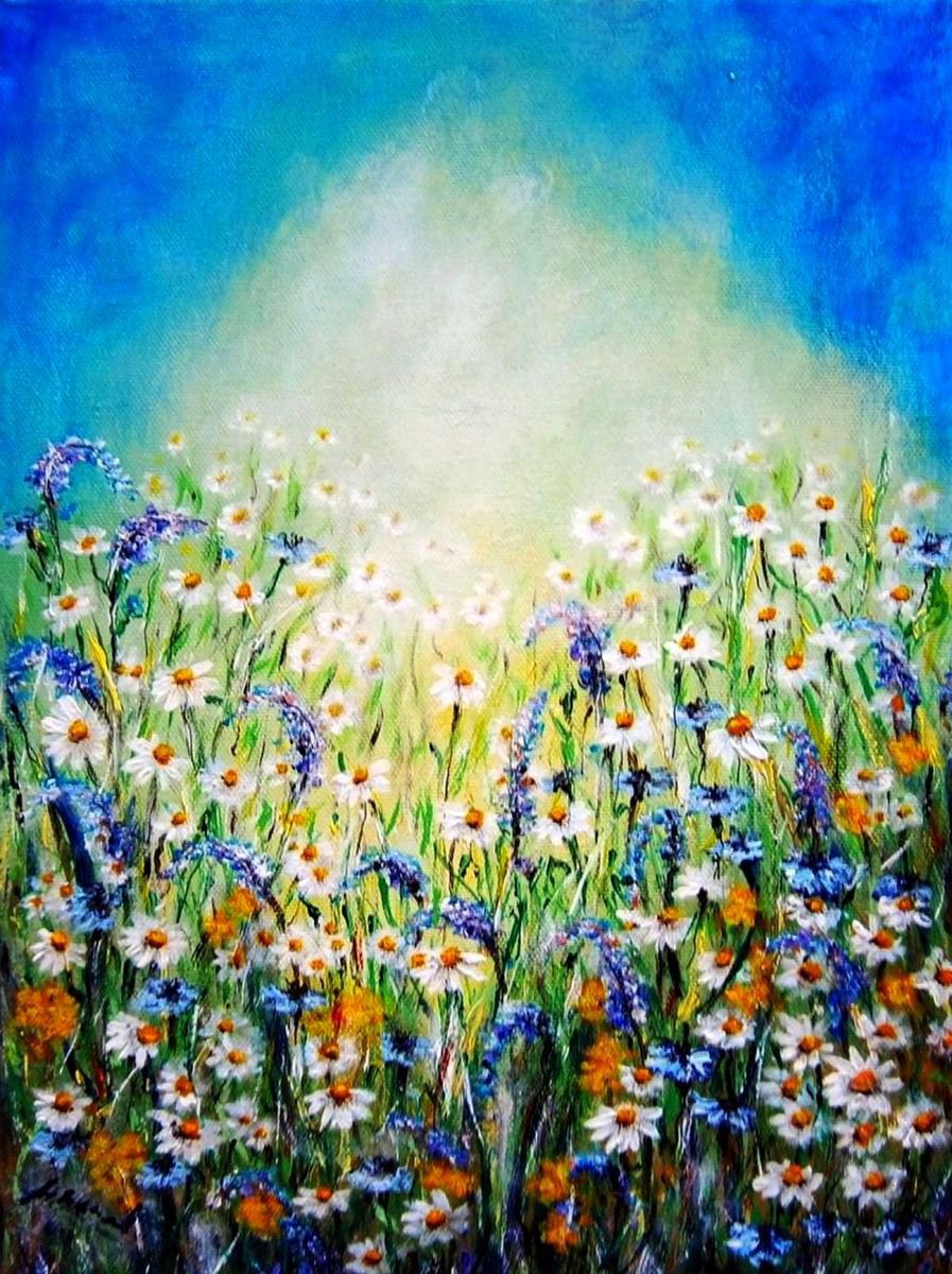 Meadow flowers 3 by Emilia Urbanikova