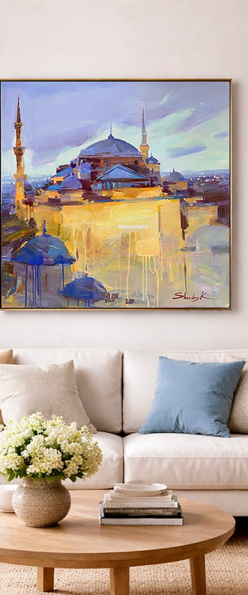 Under the Light of Time. Hagia Sophia by Tetiana Shendryk