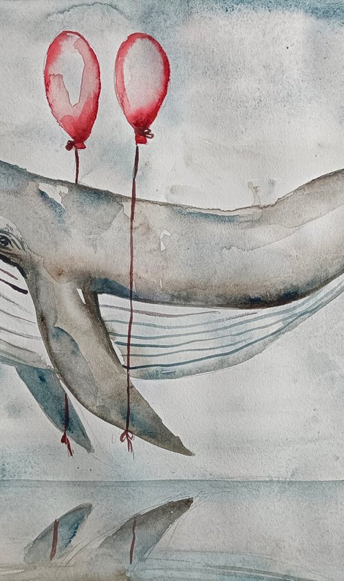 Transparent Whale by Evgenia Smirnova