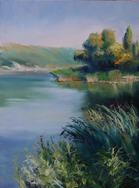 "Morning on the river"