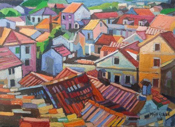 Village roofs
