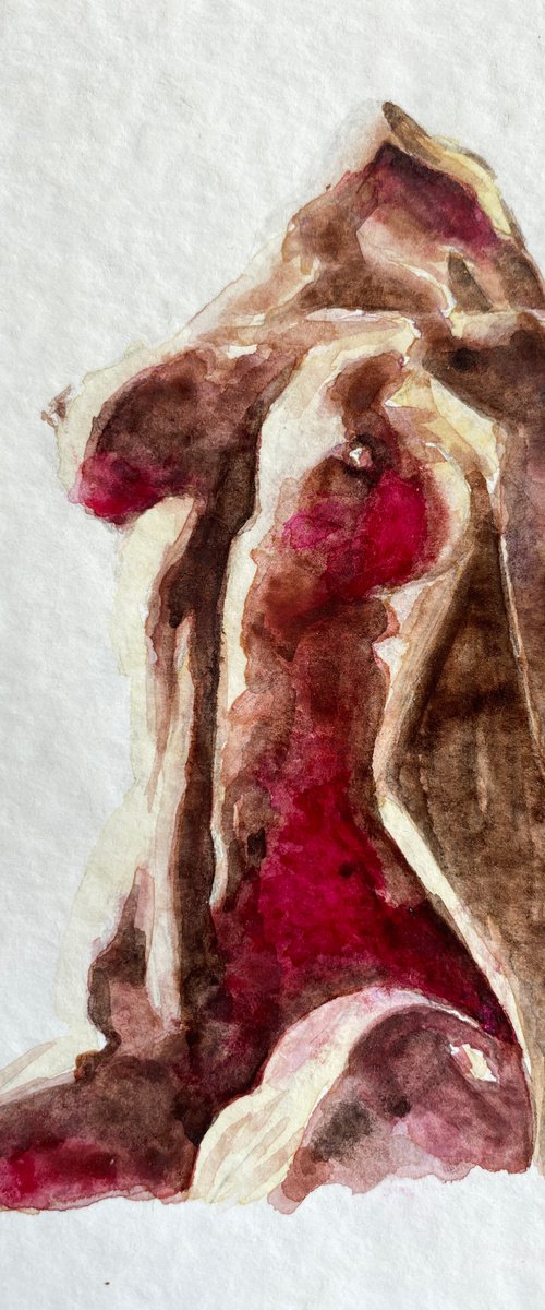 Female Nude by Sandy Broenimann