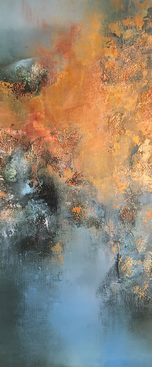 Golden Corals by Ludmila Budanov