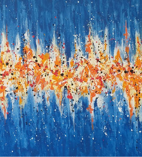 « Splashes № 9 » by M.Y. by Max Yaskin