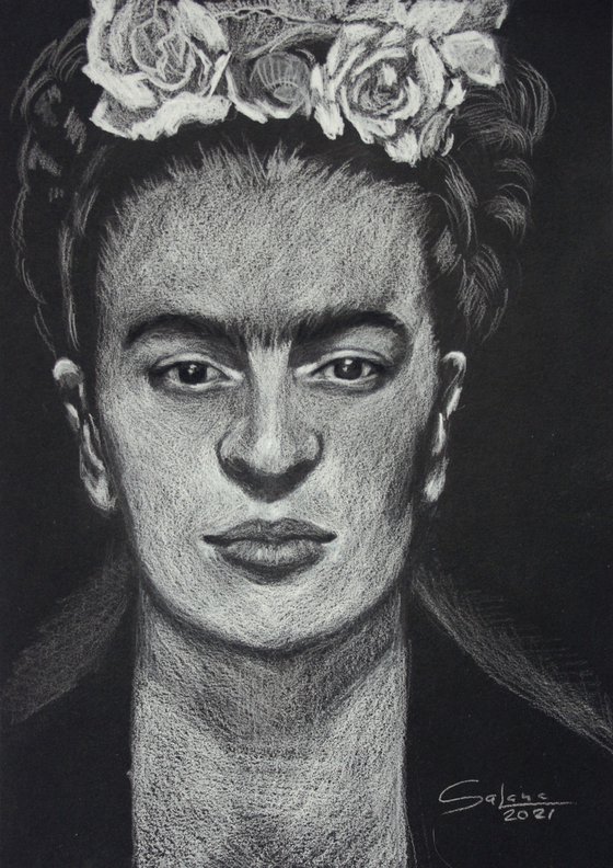 Frida Kahlo IV /  ORIGINAL PAINTING