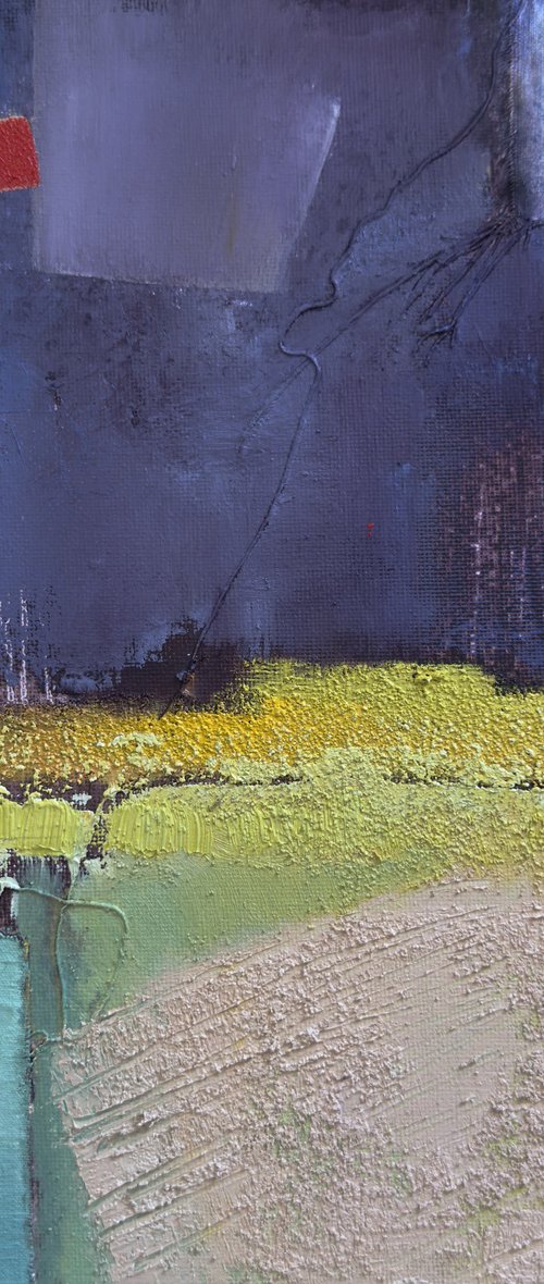 Abstract. Accidental Connections 1s by Olha Laptieva