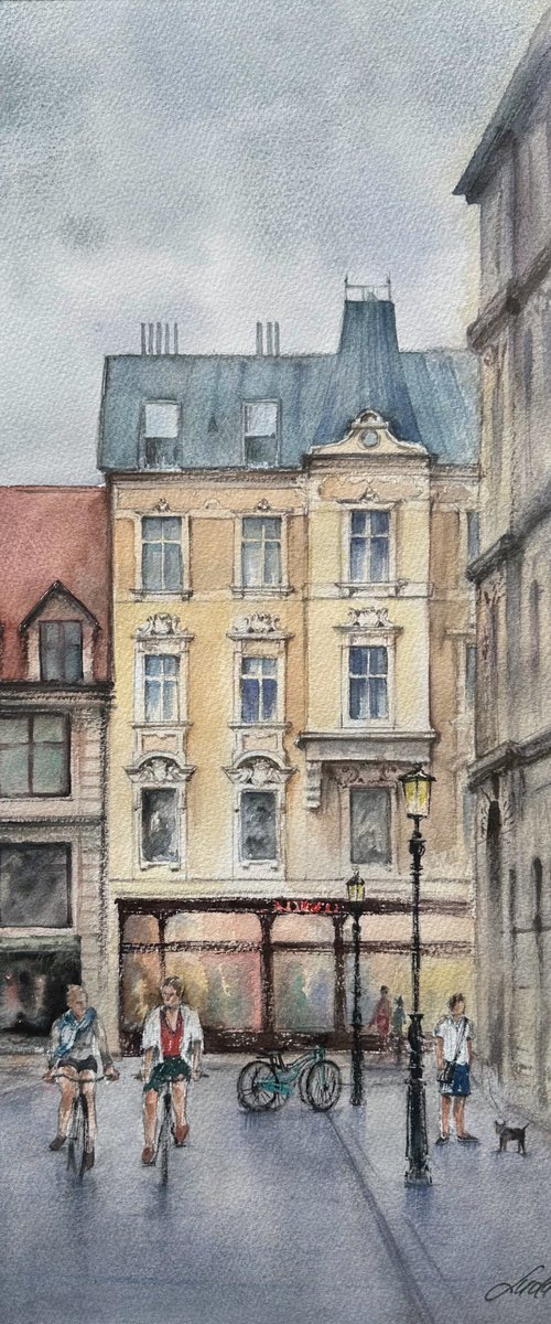Rainy day in Ljubljana by Yuliia Ludanova