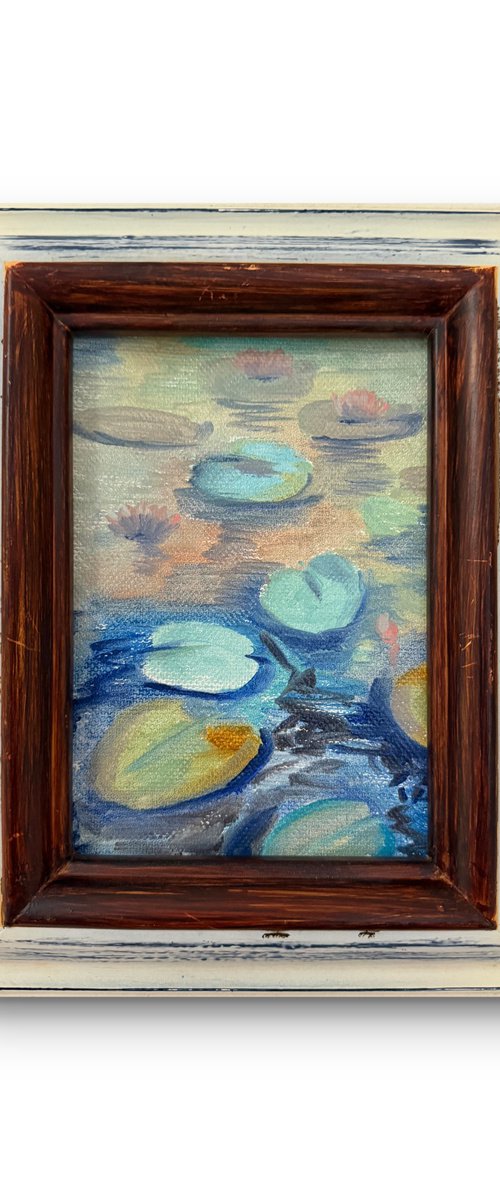 Water lilies by Aisylu Burangulova