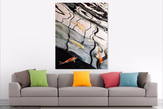 Go with the flow (Large canvas)