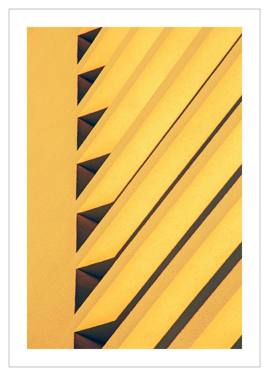 Geometric Abstract Photograph By Beata Podwysocka, 20 X 28, Wallscape 164, Original Artwork