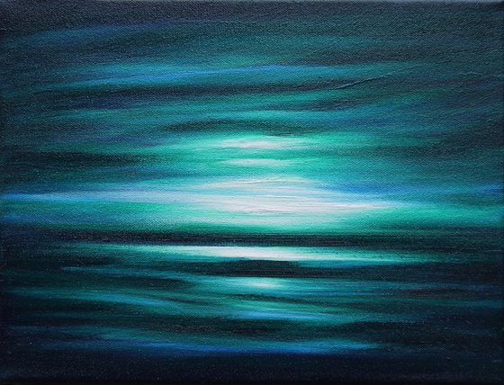 Moonlit Waves