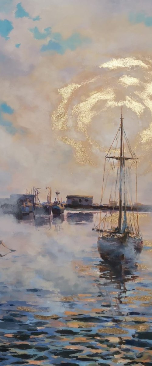 Sailing into the sun #3 by Alexander Koltakov