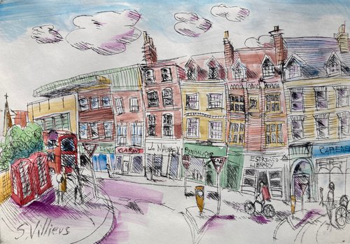 St. Andrew's Street Shops by Sonia  Villiers