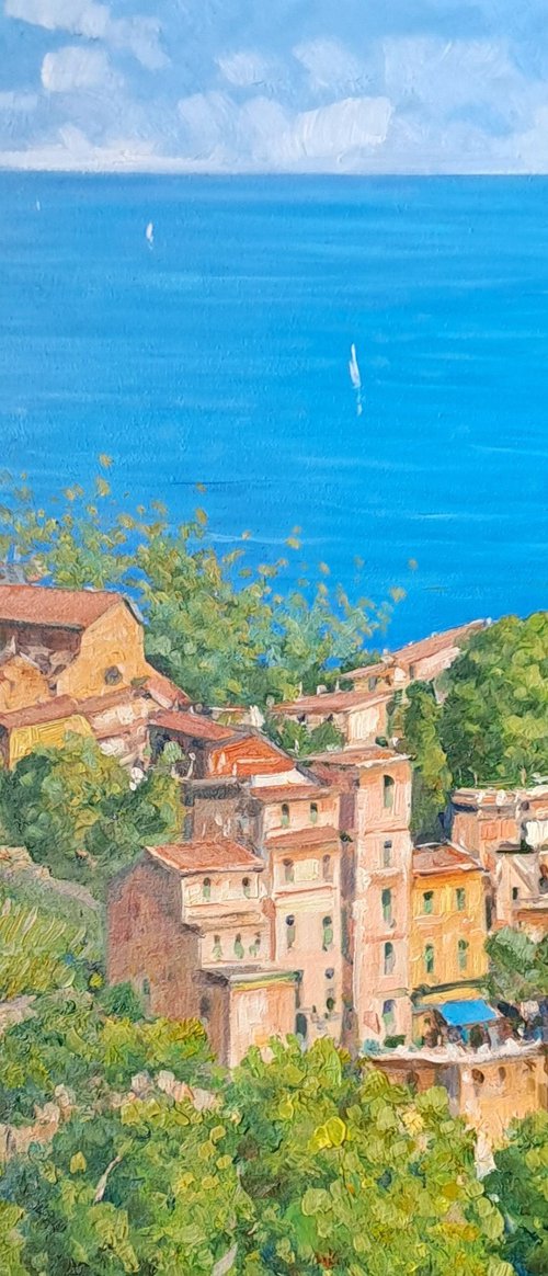 Corniglia  Cinque terre by Claudio Ciardi