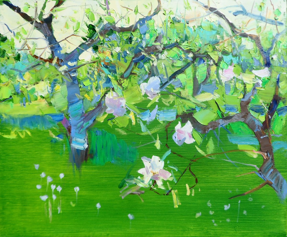 Apple Orchard by Yehor Dulin