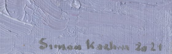 February. Alley in Tsaritsyno Park