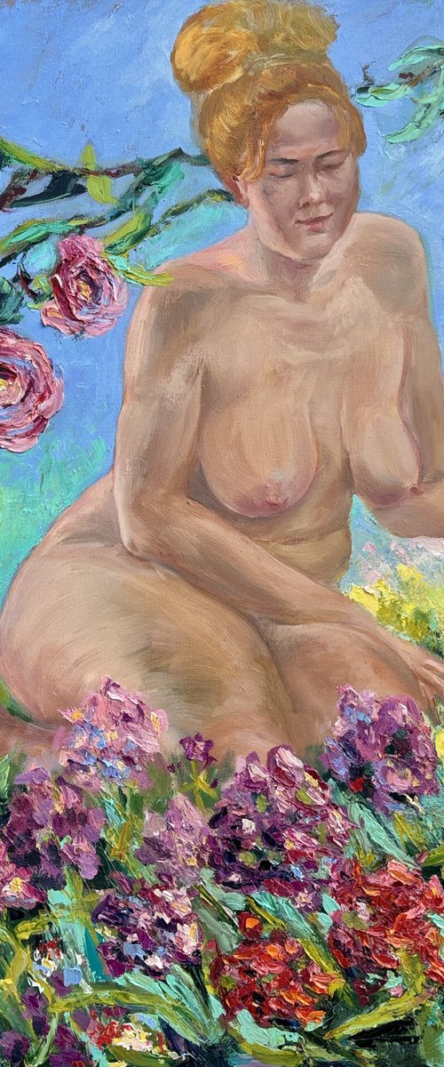 A Moment in Bloom by Olga Blazhko