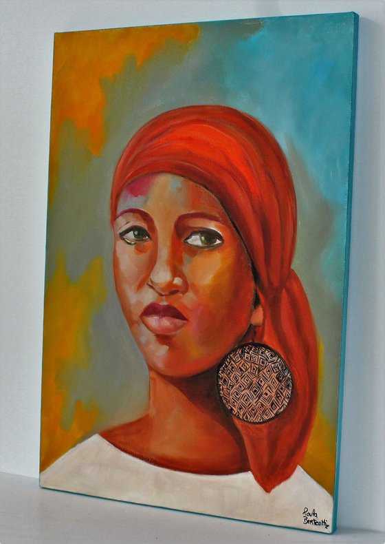 AFRICAN WOMAN #4- LIMITED COLLECTION