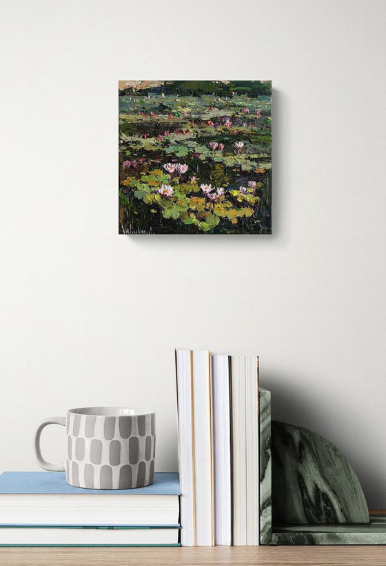 Blooming Water Lilies