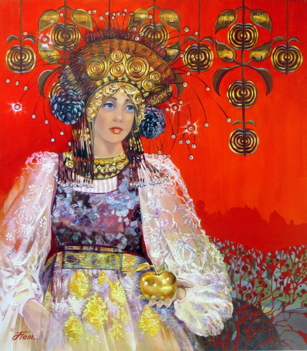 Golden Apple by Olga Panina
