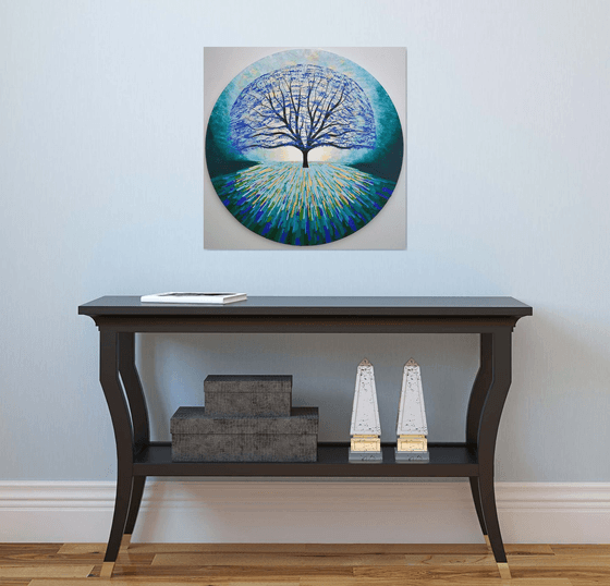 Shimmering Tree of Light