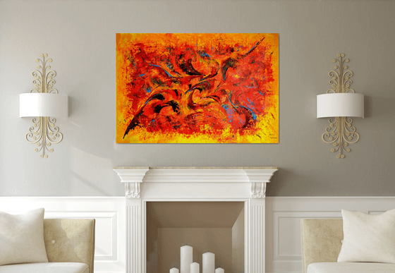 SUMMER HOLIDAYS.140x92 cm.