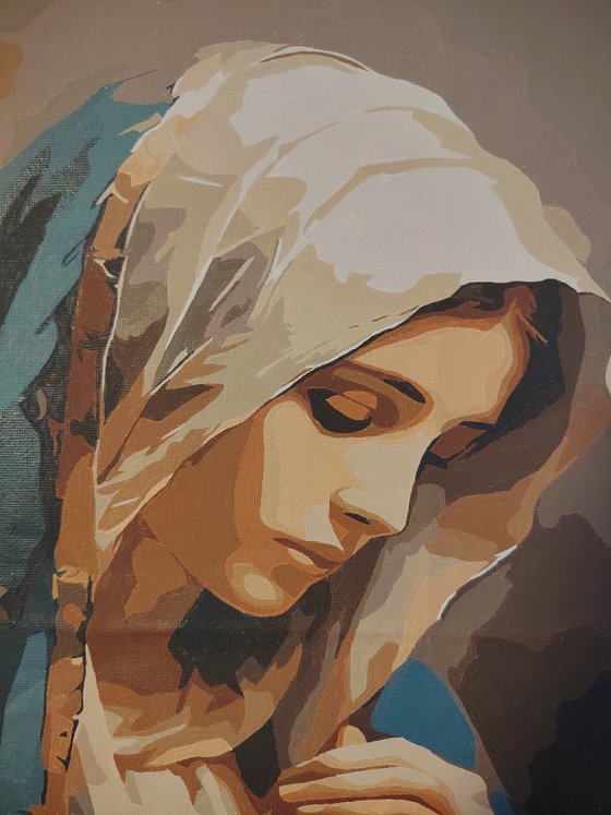 Mary Cloaked in grace