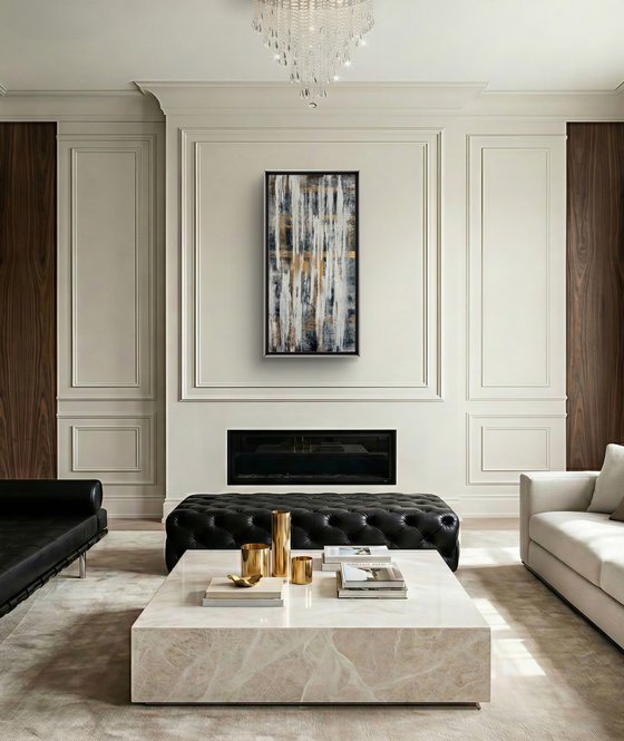 White Drift 50x100x2 cm