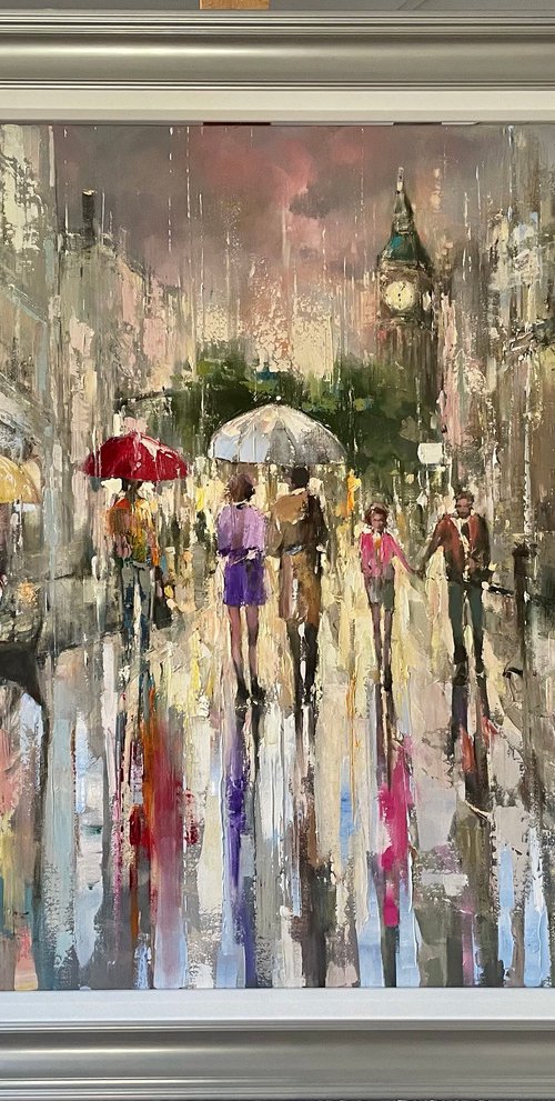 The City Rains by Ewa Czarniecka
