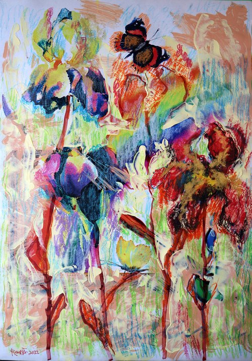 Fantasy with Flowers 55. by Rakhmet Redzhepov