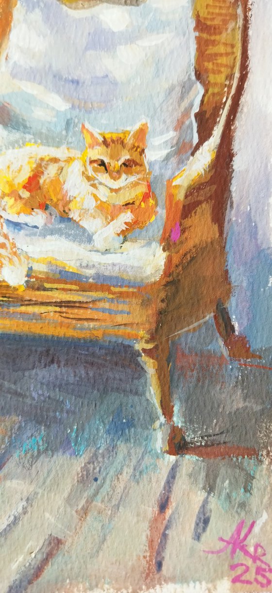 Cat in the Light