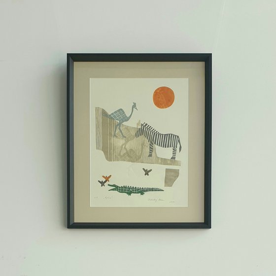 Africa. 2019. 51х40 cm