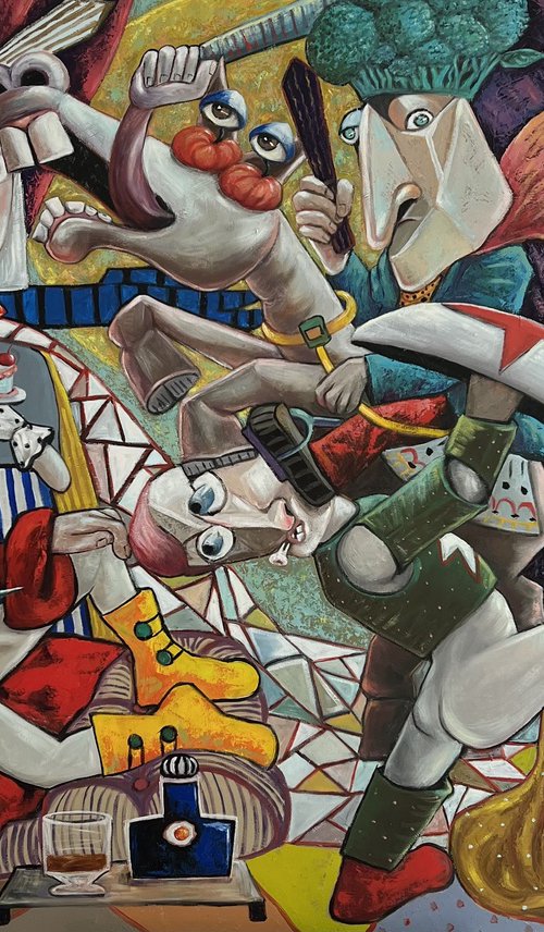 Damsel in distress by Ta Byrne