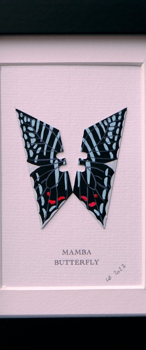 Mamba butterfly by Lene Bladbjerg