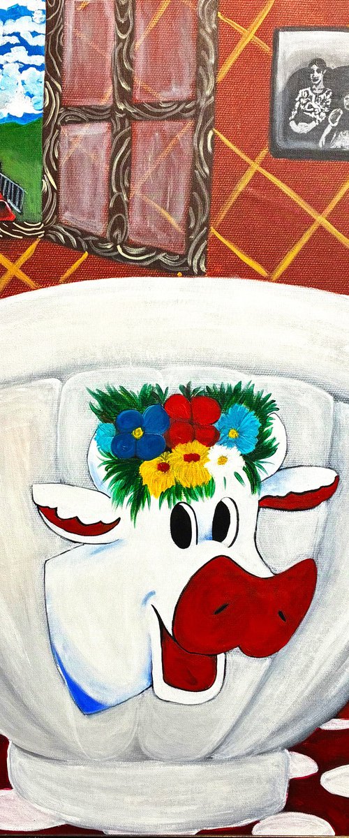 Portrait of my childhood 2025. by Hanna Dujmović