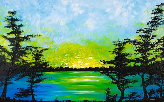 Sunset in the country 2