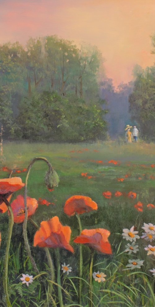 Poppies III by Vladimir Jarmolo