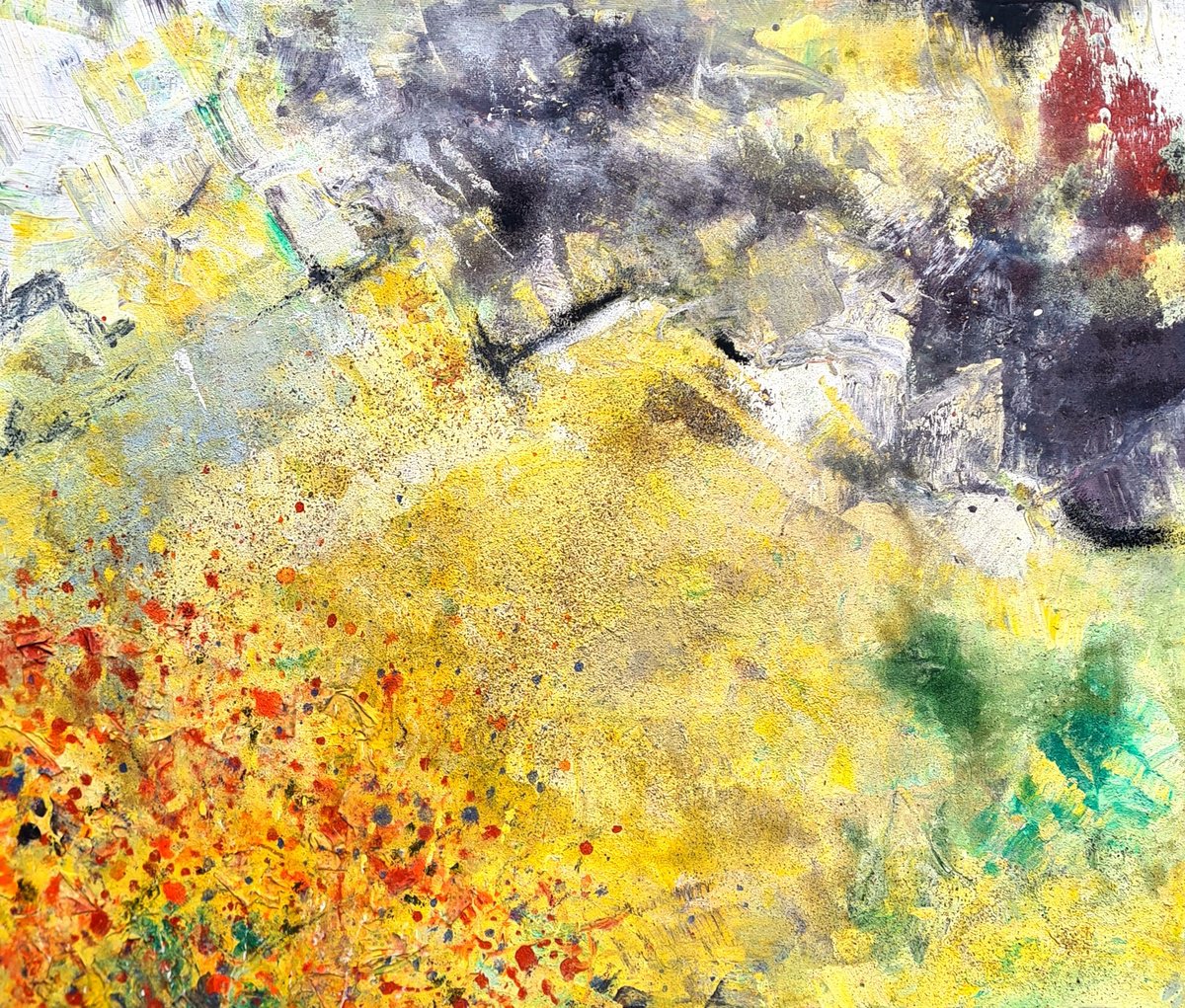Stubble Field Ii By Marian Gorin, 22 X 18, Artwork For Sale On Artfinder