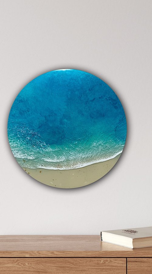 Round ocean #95 by Ana Hefco