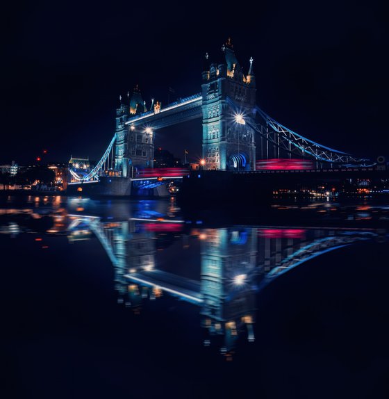 Tower Bridge with buses