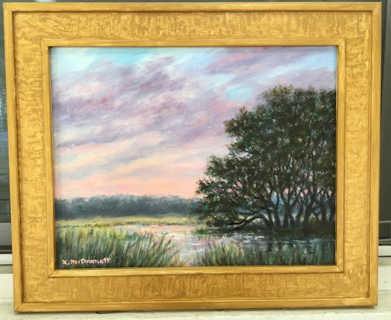 PINKS ON THE MARSH # 2 ©2025