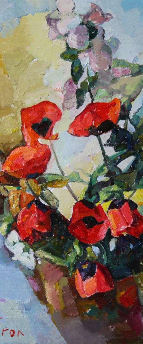 Poppies by Taron Khachatryan