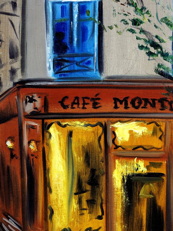 Night at Montmartre, Paris