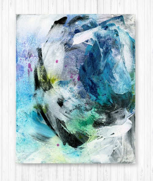 The Dance 21  - Abstract Painting  by Kathy Morton Stanion by Kathy Morton Stanion