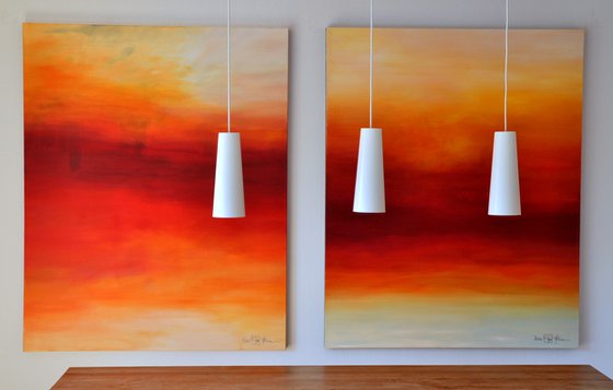 FROM THE PROMISING FIRST LIGHT TO THE VERY LAST LIGHT (triptych)