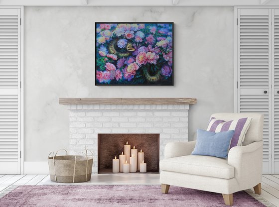 Dangerous beauty. Snake