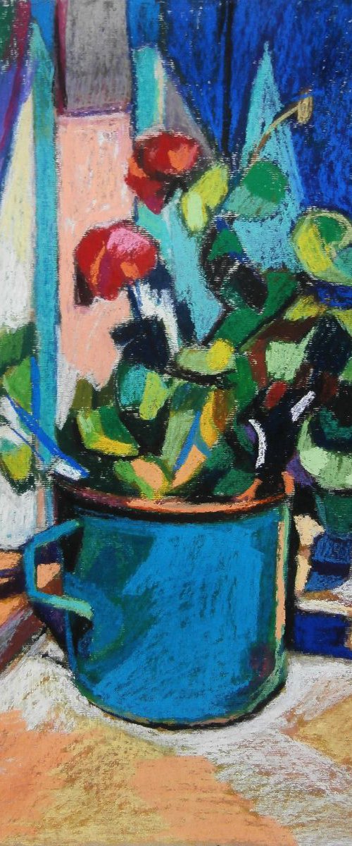 Summer floral composition / Still life by Maja Đokić Mihajlović