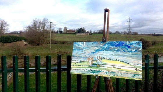 River Ouse & Hamsey Church