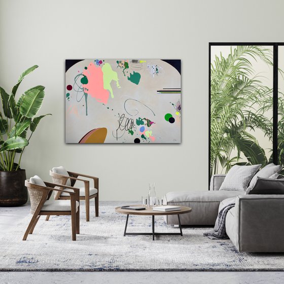 The show must go on No.10  140x100cm