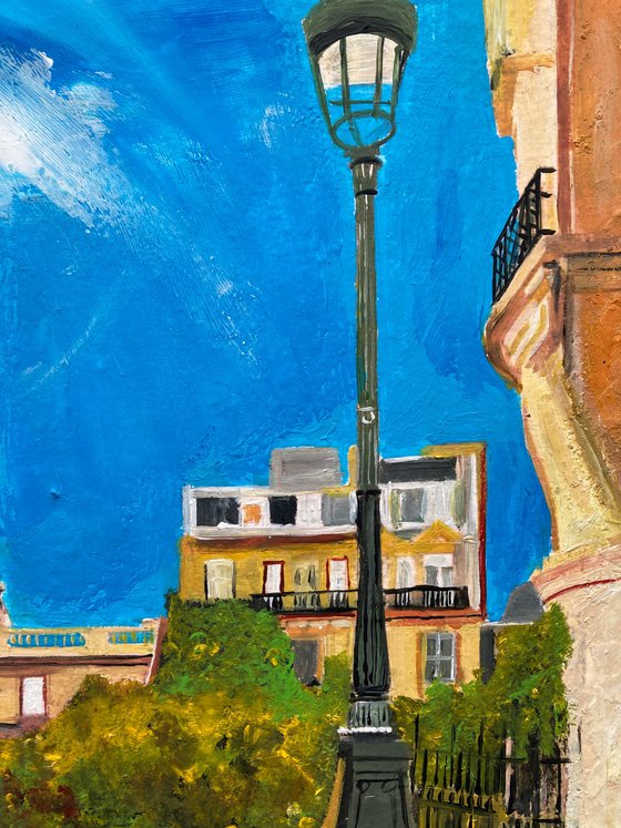 Bright And Sunny Paris In The Afternoon